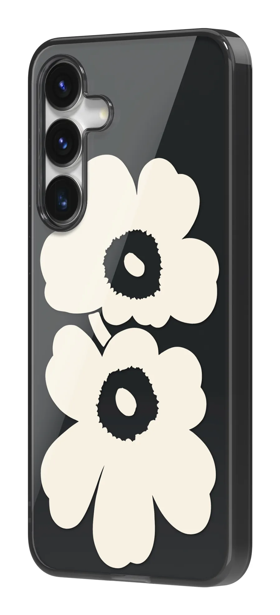 Samsung X Marimekko Dual Layer Galaxy S25+ - skyddsfodral, Svart/Beige
