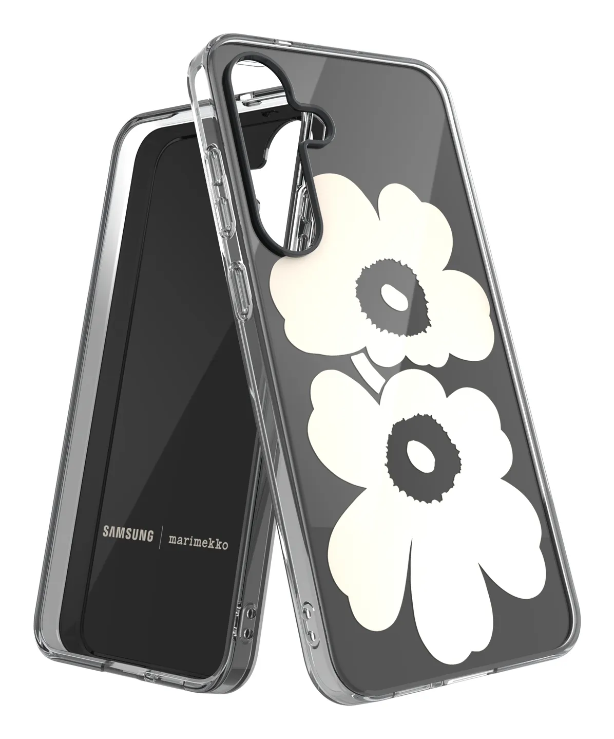 Samsung X Marimekko Dual Layer Galaxy S25+ - skyddsfodral, Svart/Beige