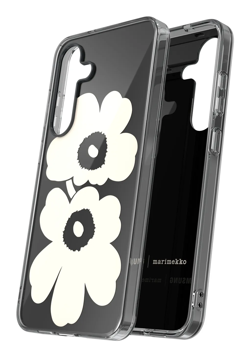 Samsung X Marimekko Dual Layer Galaxy S25+ - skyddsfodral, Svart/Beige