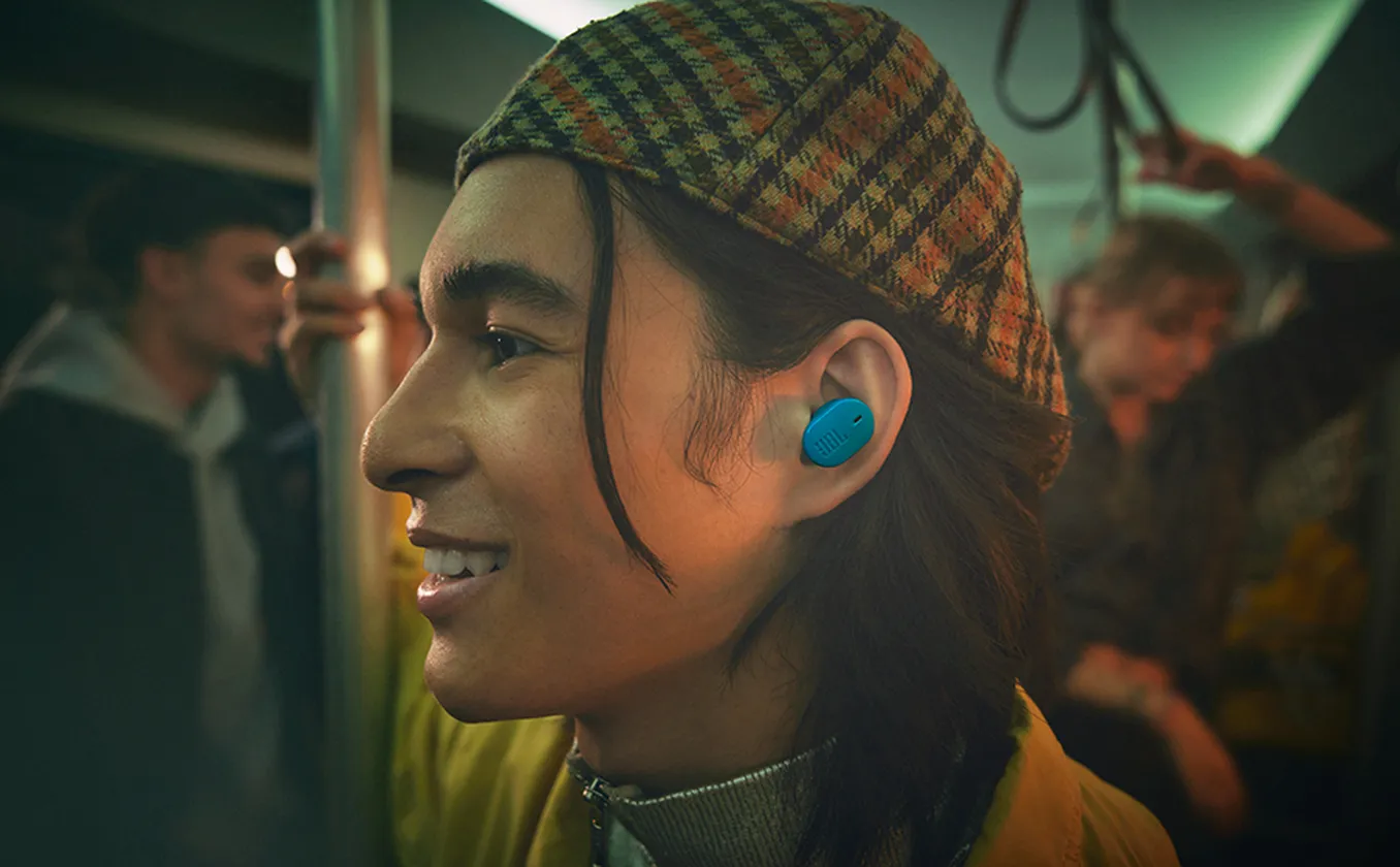 JBL Tune Buds 2 - tr&aring;dl&ouml;sa in-ear h&ouml;rlurar, bl&aring;gr&ouml;n