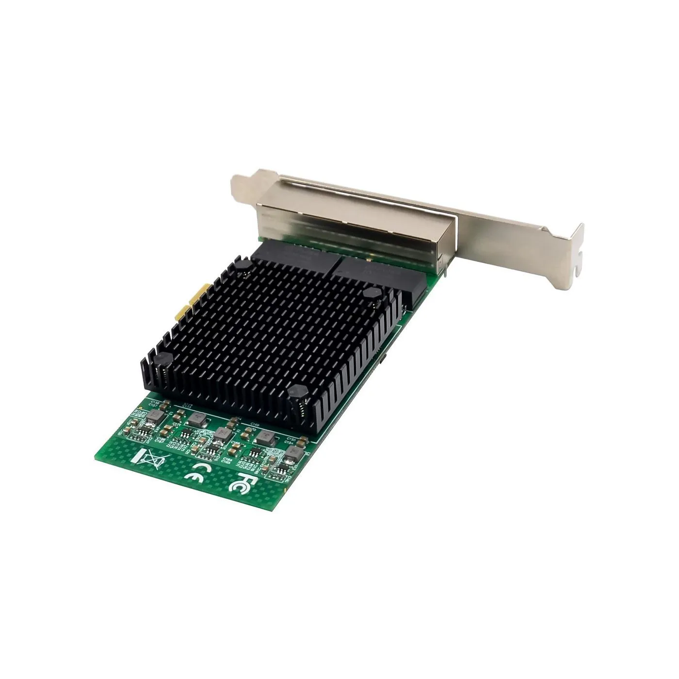 MicroConnect MC-PCIEX1-82571-Q PCI Express x1 4-Port Gigabit Ethernet RJ45 - Network Card