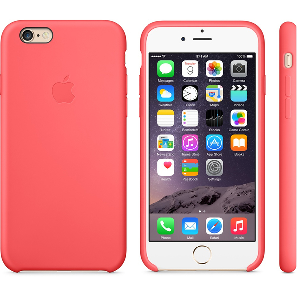 Apple iPhone 6/6s - silikonskal, Rosa