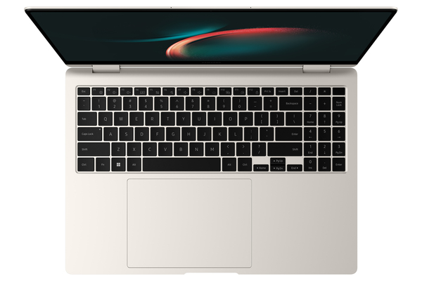 Samsung Galaxy Book3 Pro 360. 16" 3K AMOLED. Intel Core i7-1360P, 16 Gt Ram, 512 Gt SSD, Windows 11 Home -kannettava, beige