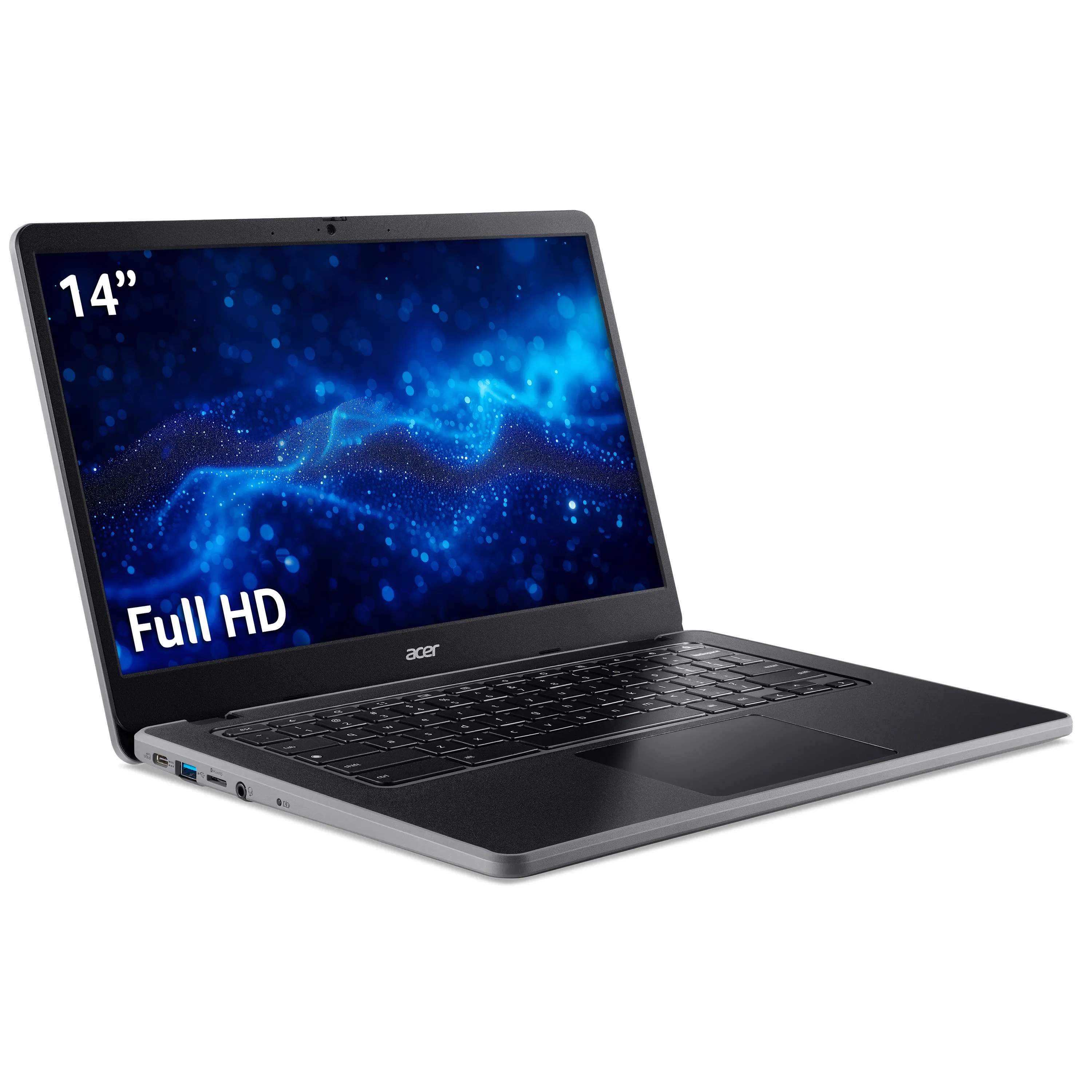 Acer Chromebook 314 14" N100, 8GB, 64GB - Notebook, Black