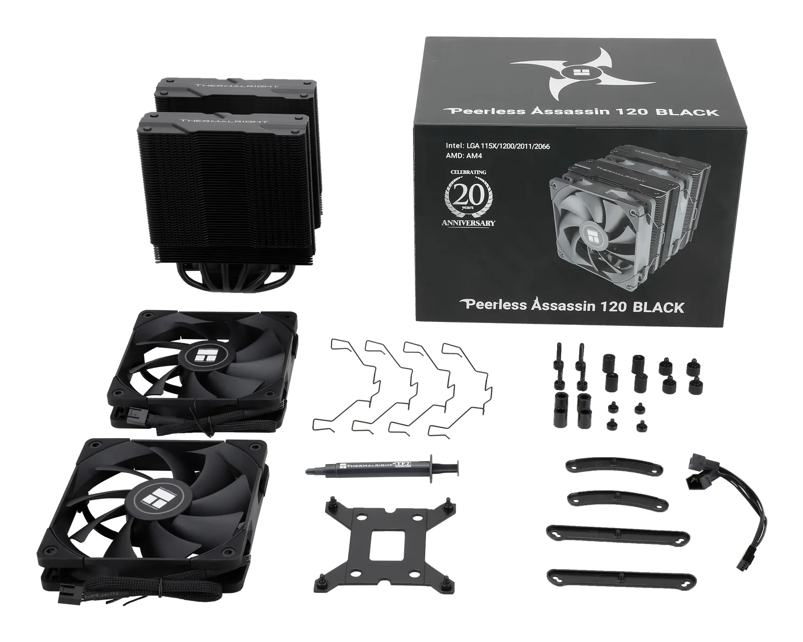Thermalright Peerless Assassin 120 - CPU cooler, black