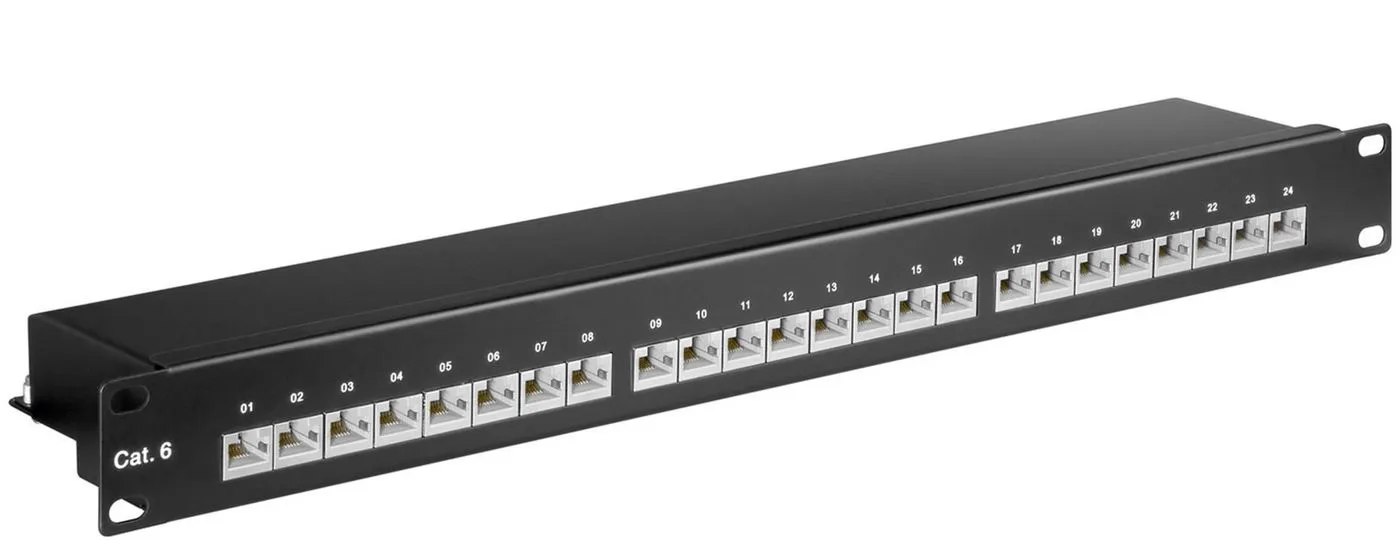 Patch Panel CAT 6 24 port