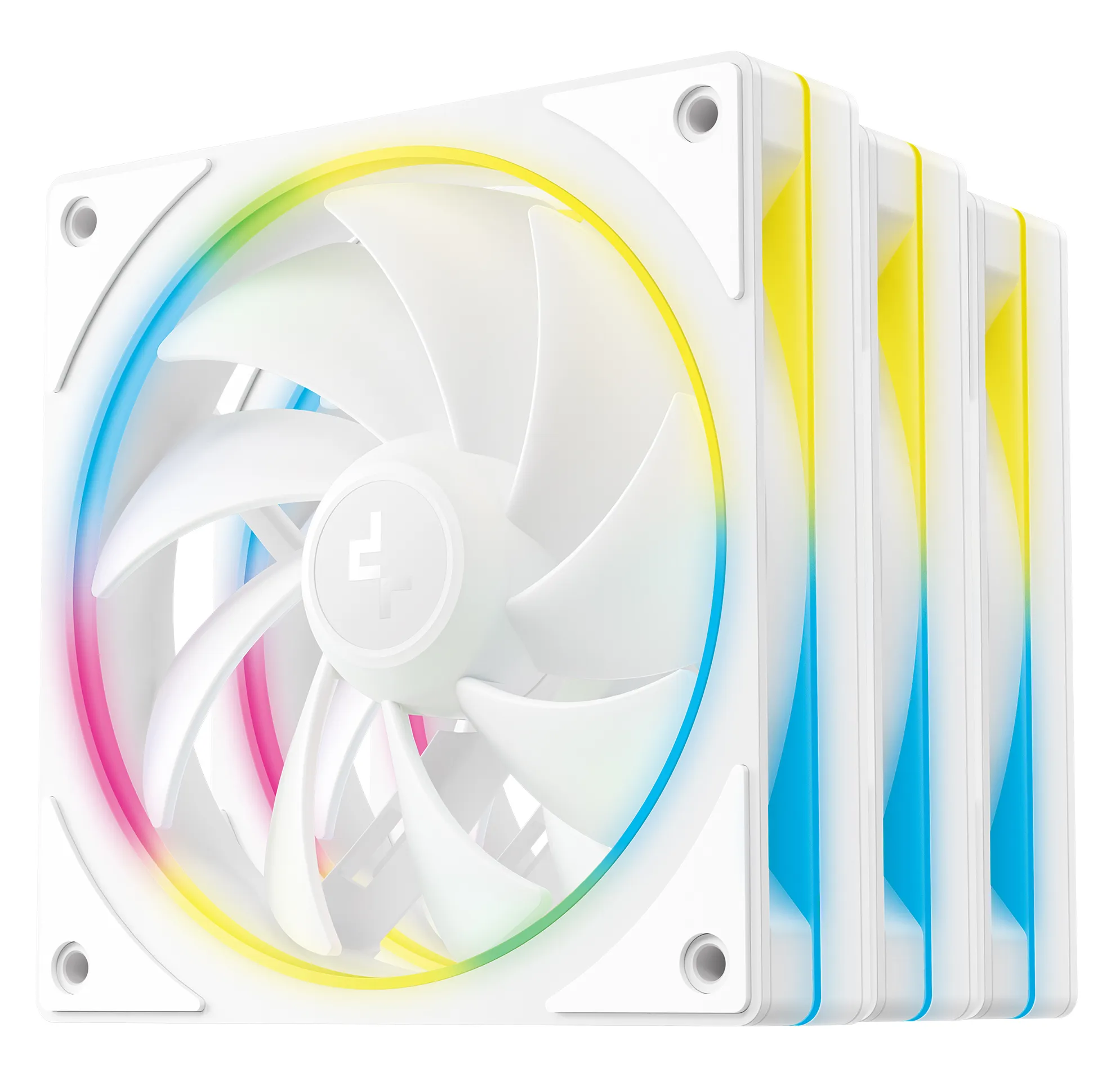 DeepCool FL12R SE White 120 mm Case Fan 3-pack