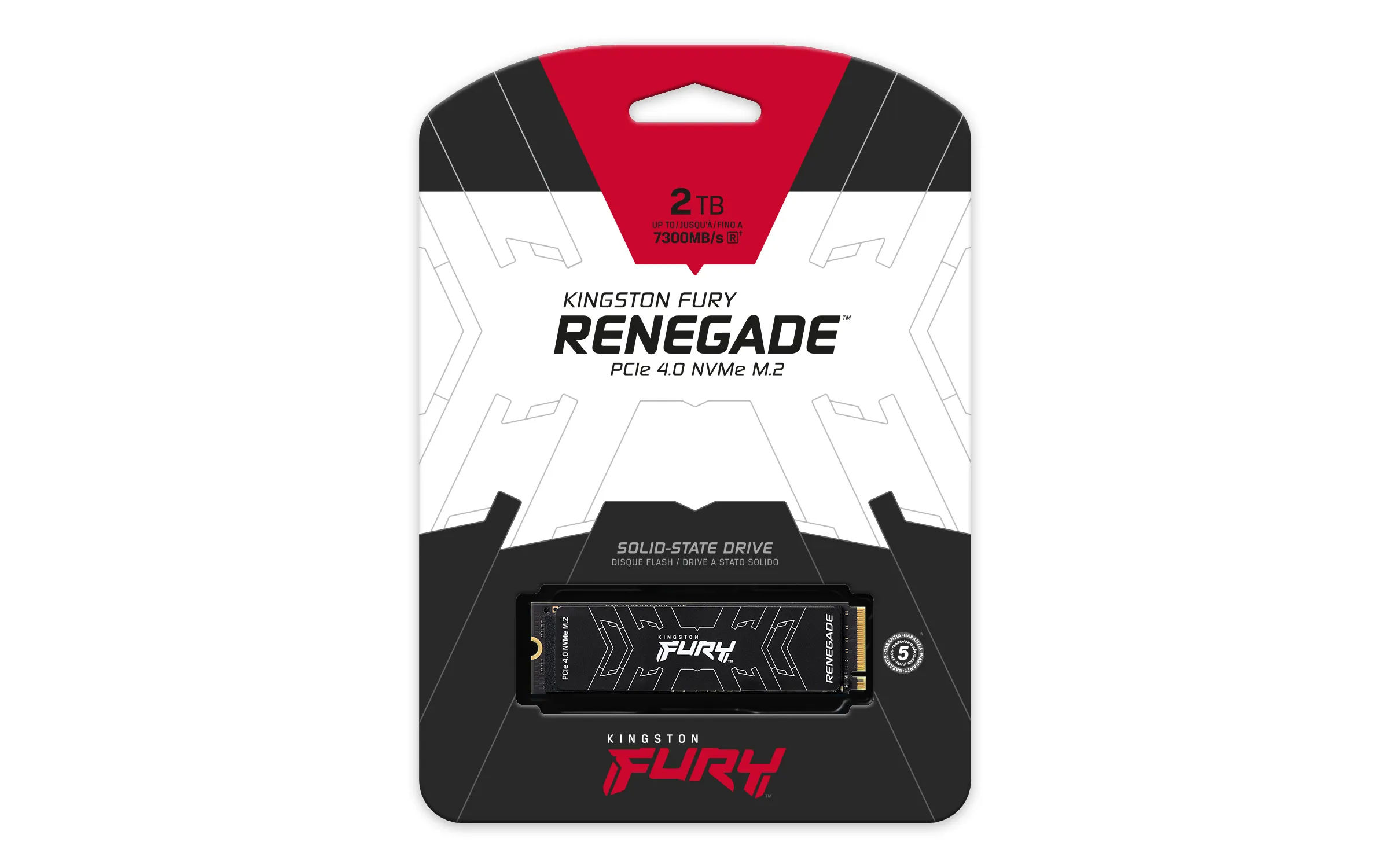 Kingston FURY Renegade 2 TB, PCIe 4.0, M.2 - SSD