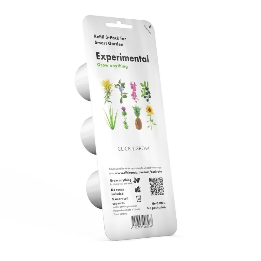 Click and Grow Smart Garden Refill 3-pack - Experimental