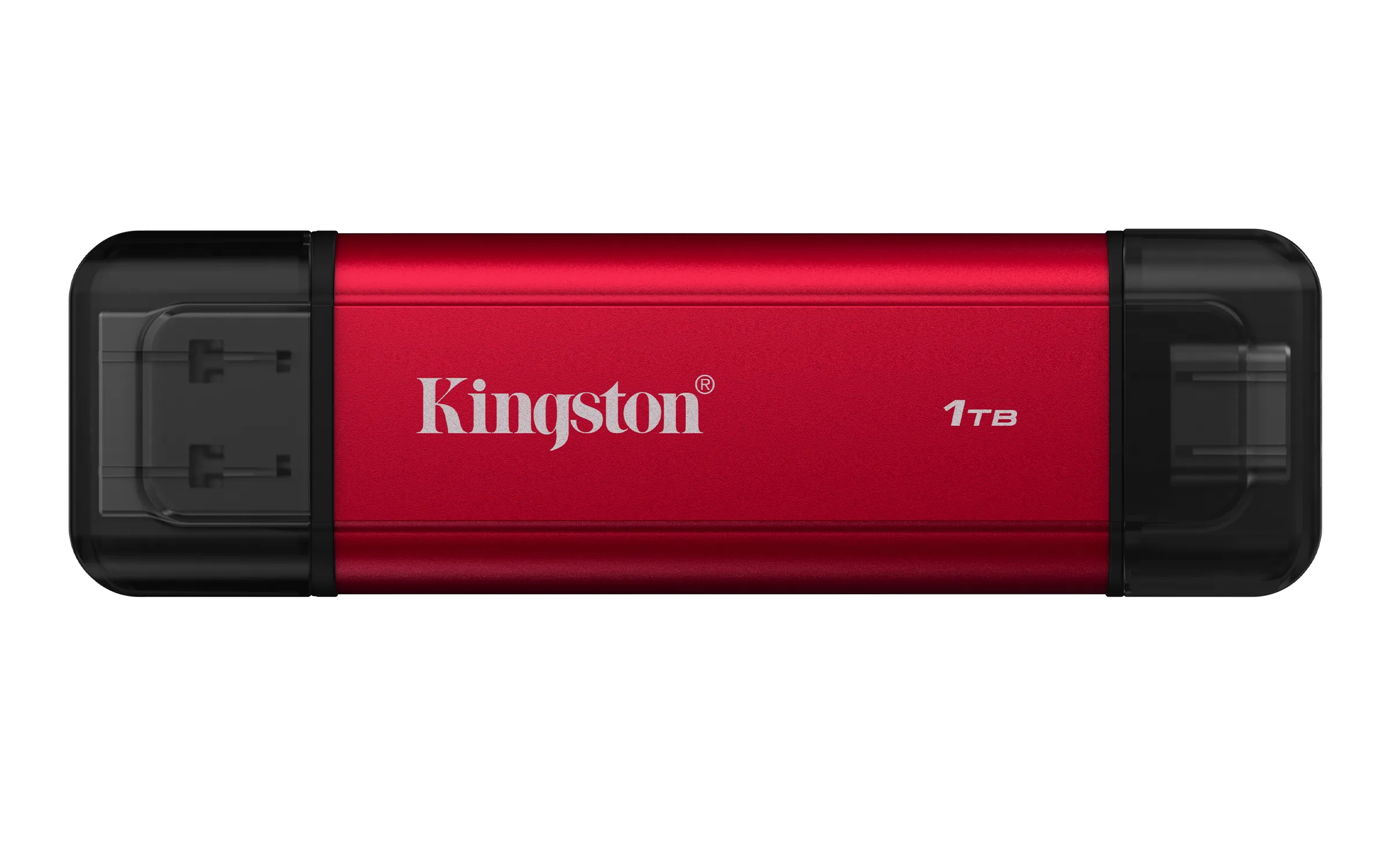 Kingston Dual Portable 1 TB extern SSD med USB 3.2 Gen 2 (USB-C/USB-A)