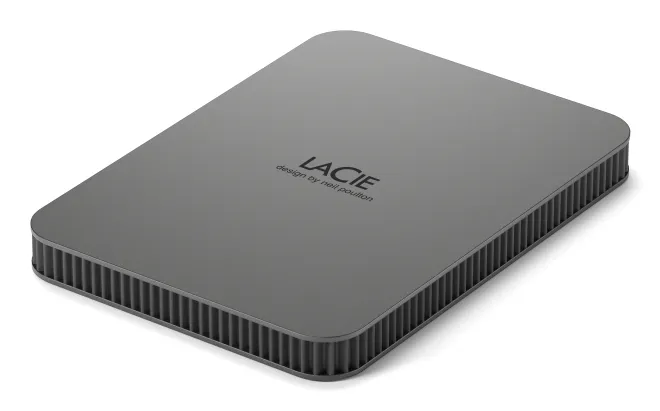 Lacie Mobile Drive Secure  2 TB - extern h&aring;rddisk, Gr&aring;