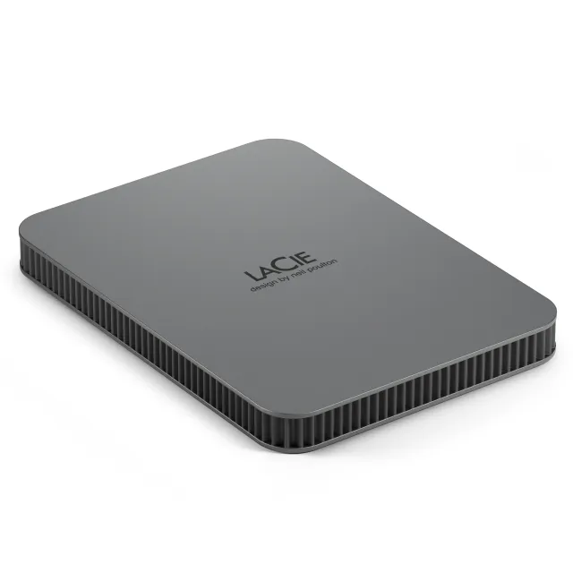 Lacie Mobile Drive Secure  2 TB - extern h&aring;rddisk, Gr&aring;