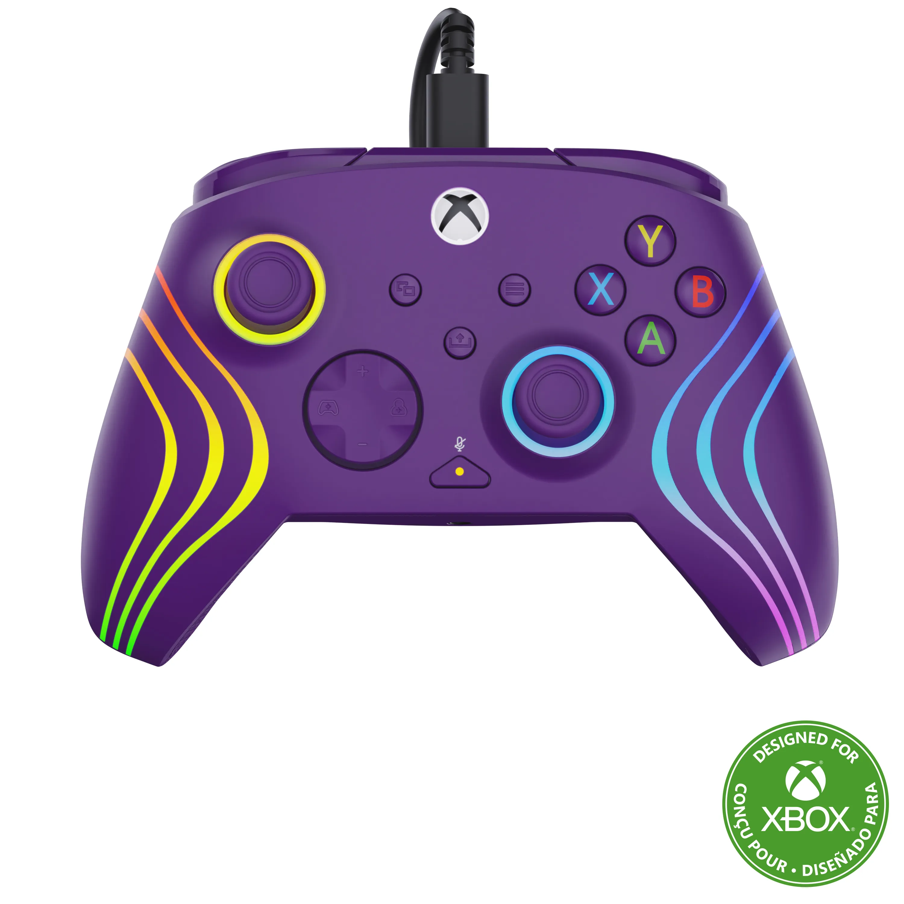 Turtle Beach Afterglow Wave Wired Gamepad for Xbox Series X|S, Xbox One & PC - Purple
