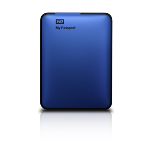 WD My Passport 500GB USB 3.0 Extern 2,5" HDD Blue