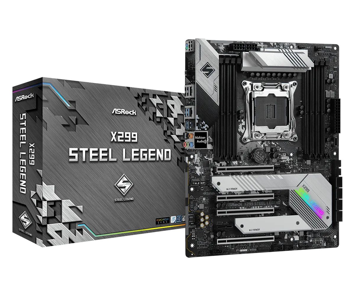 ASRock X299 Steel Legend LGA 2066 ATX moderkort