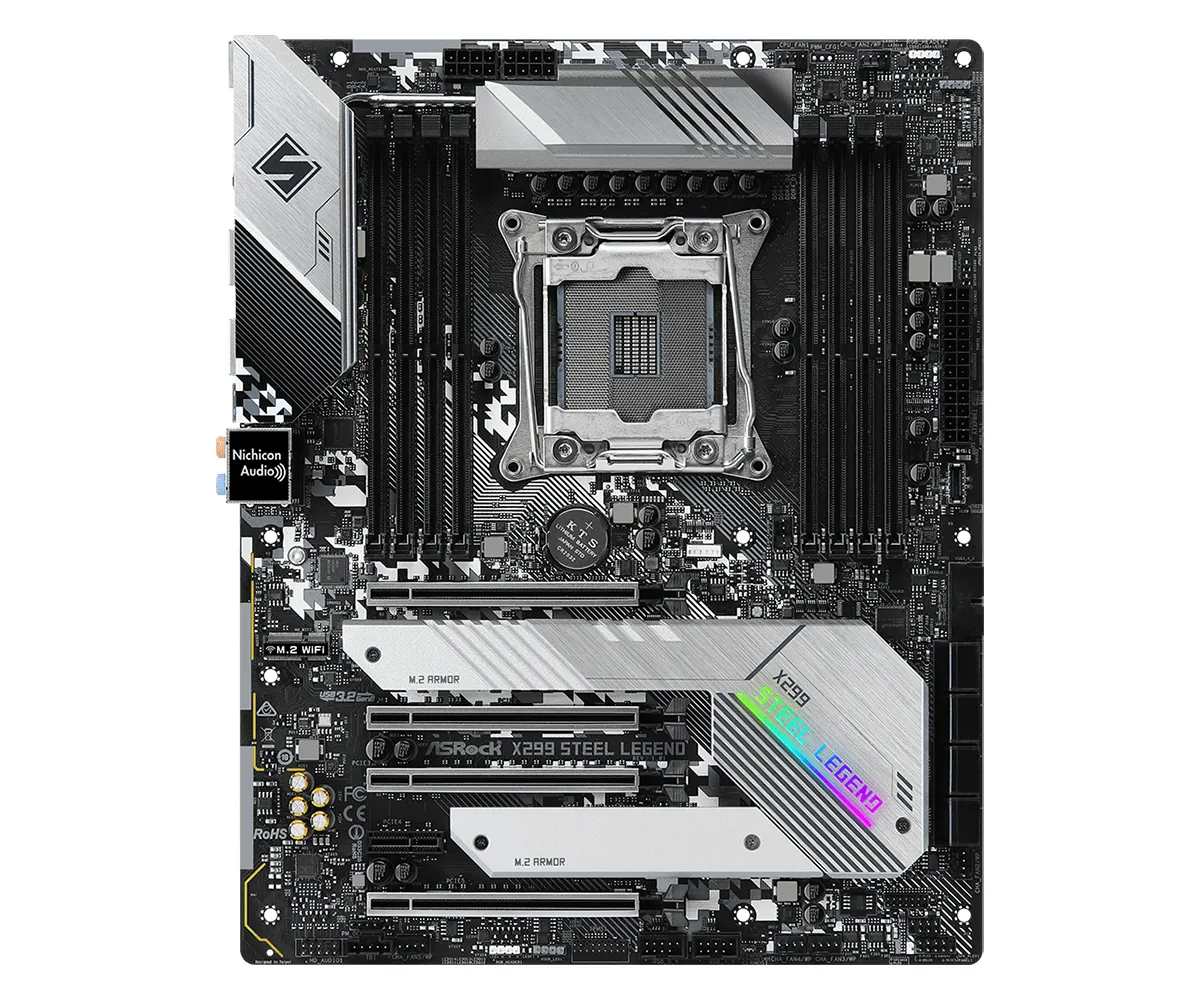 ASRock X299 Steel Legend LGA 2066 ATX moderkort