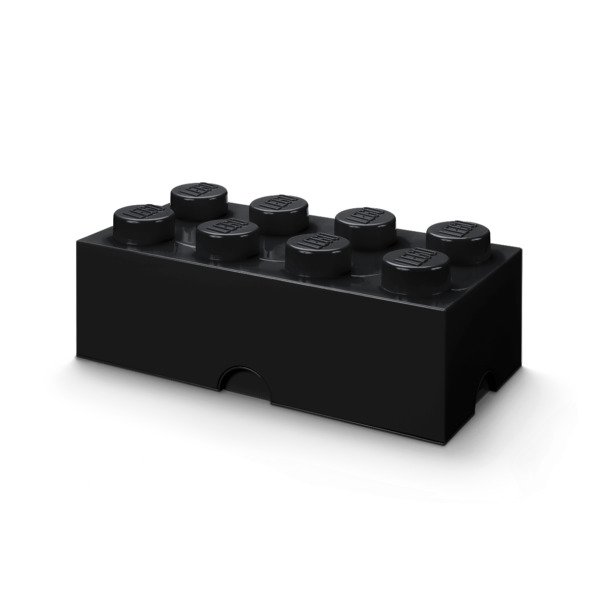 Room Copenhagen LEGO Storage Brick 8 black - RC40041733
