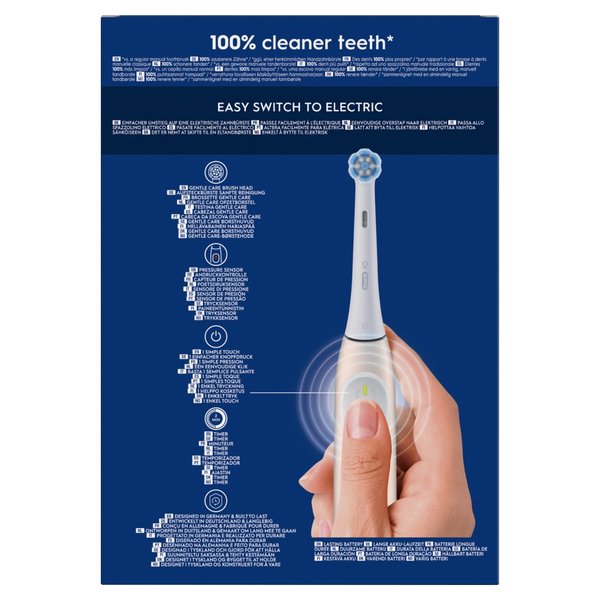 Oral-B iO2 Series Duo - eltandborste, Night Black, Calm Pink