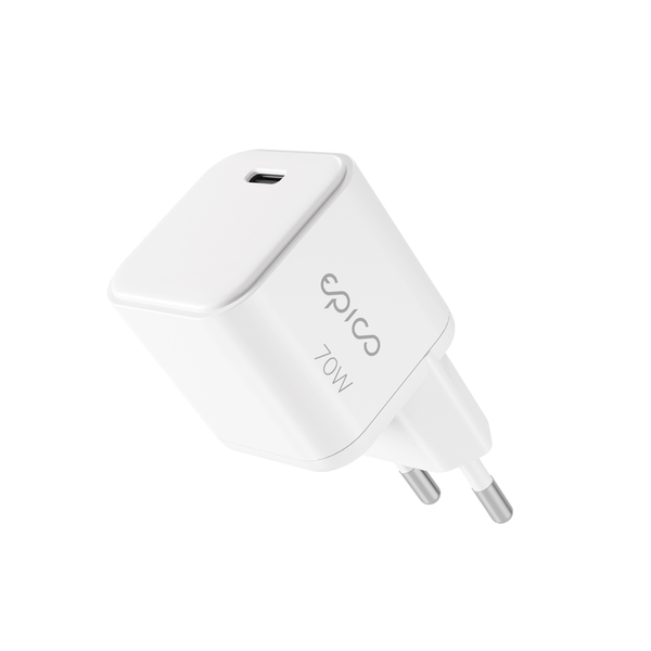 Epico UltraBoost Micro AVS GaN 100W Dynamic Wall Charger EA70b | White | GaN Technology  &amp;  Power Delivery