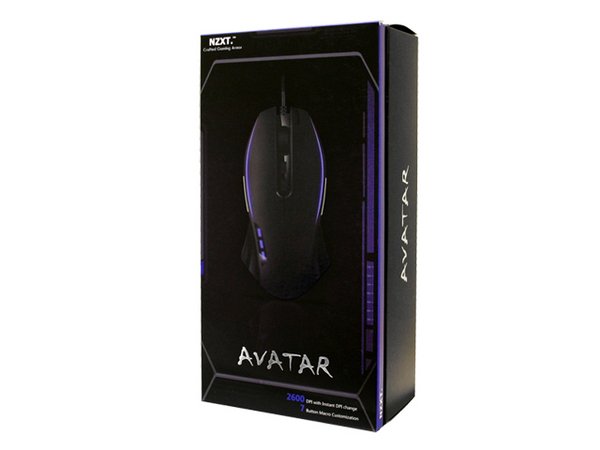 NZXT AVATAR 2600 dpi gaming mouse