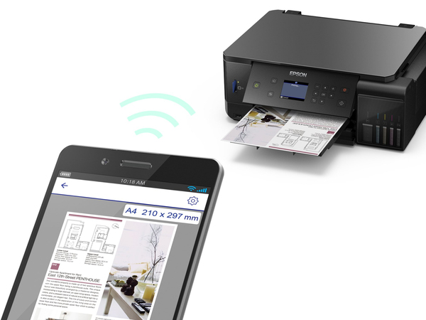 Epson EcoTank ET-7700 Duplex, LAN/Wi-Fi, A4 - f&auml;rgbl&auml;ckstr&aring;leskrivare