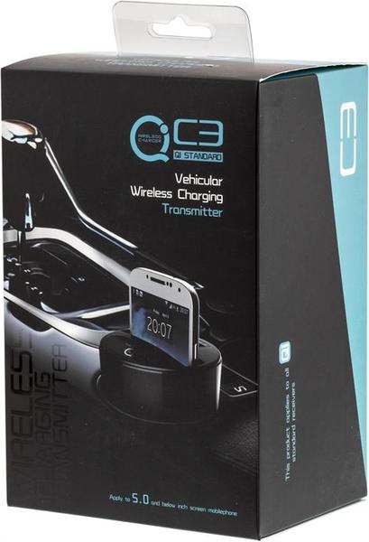 Vehicular Wireless Charging C3, induktiv mobilladdare f&ouml;r bilar, Qi