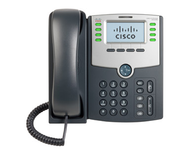 Cisco Small Business SPA 508G - VoIP -puhelin - SIP, SIP v2, SPCP - multiline - hopea, tummanharmaa malleihin Small Business Pro Unified Communications 320 with