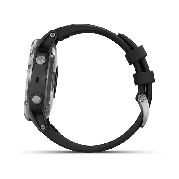 Garmin Fenix 5 Plus - tr&auml;ningsklocka, Silver