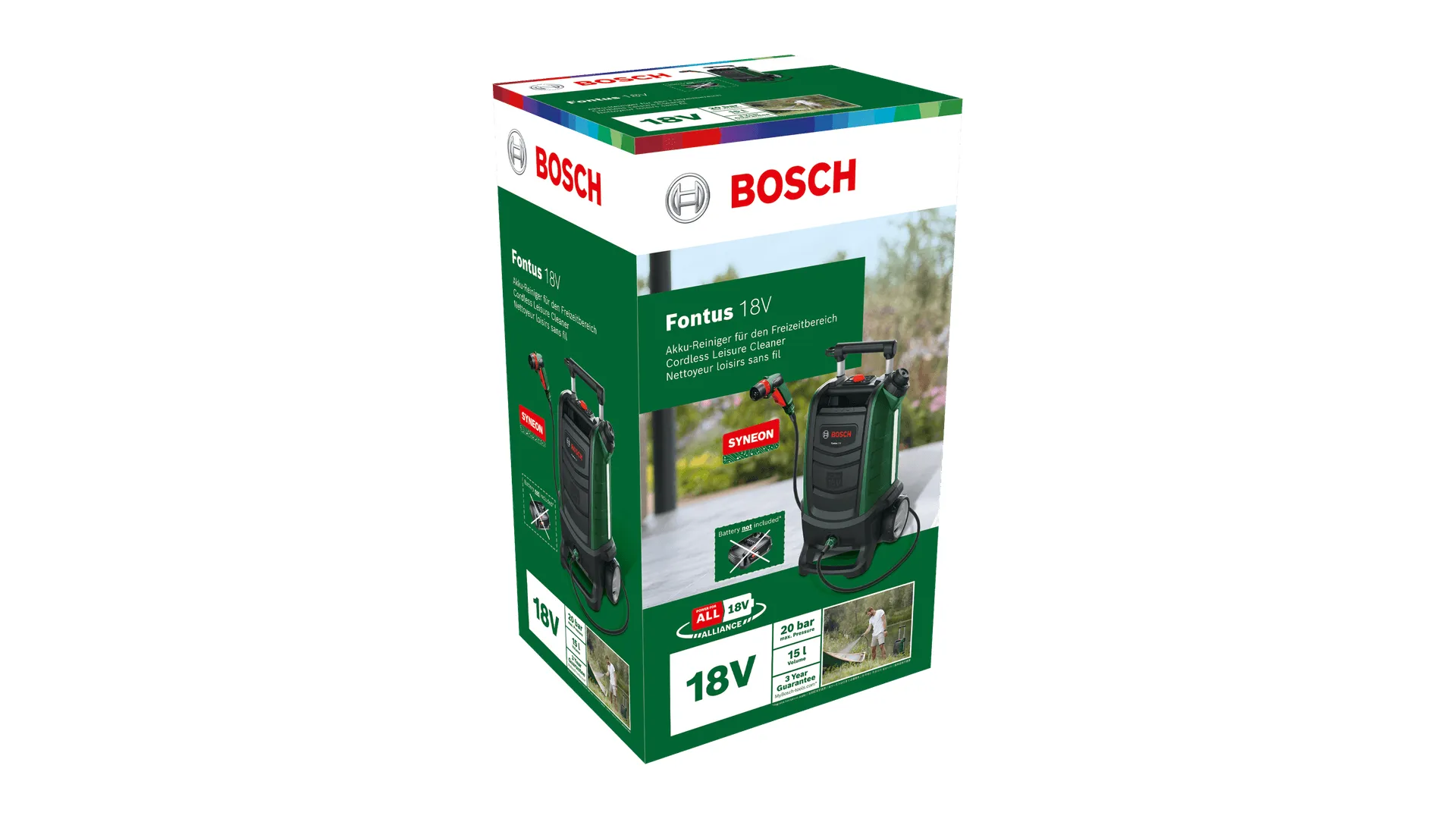 Bosch Fontus 18V - pressure washer (without battery)