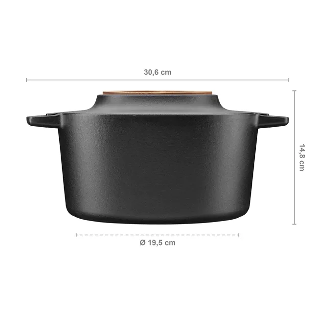 Fiskars Norden - cast iron pot 5 L