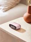 Lexon Minut Rechargeable Digital Alarm Clock (Pink)