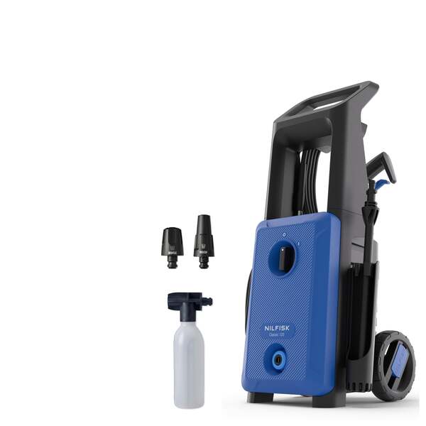 Nilfisk Classic 120-5 Home EU Pressure Washer, 120 bar, 1600 W, 462 l per hour, 5 m hose