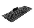 CHERRY Secure Board 1.0 Ergonomic Keyboard, CHERRY LPK, Black