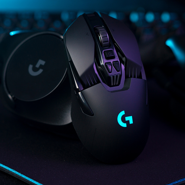 Logitech G903 Lightspeed RGB - gaming mus, Svart