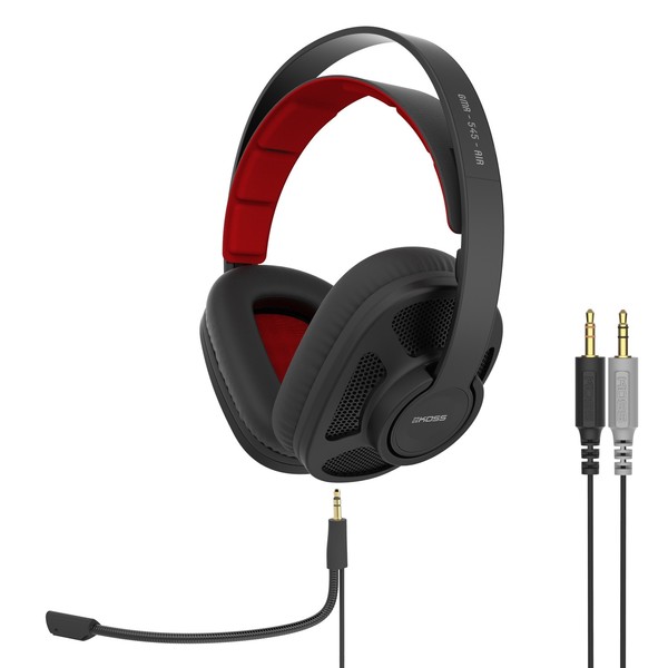 Koss GMR-545-AIR - headphones, Black, Red