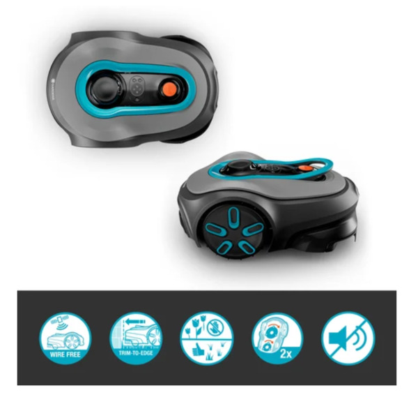 Gardena smart SILENO free 1200 m² - robotgräsklippare