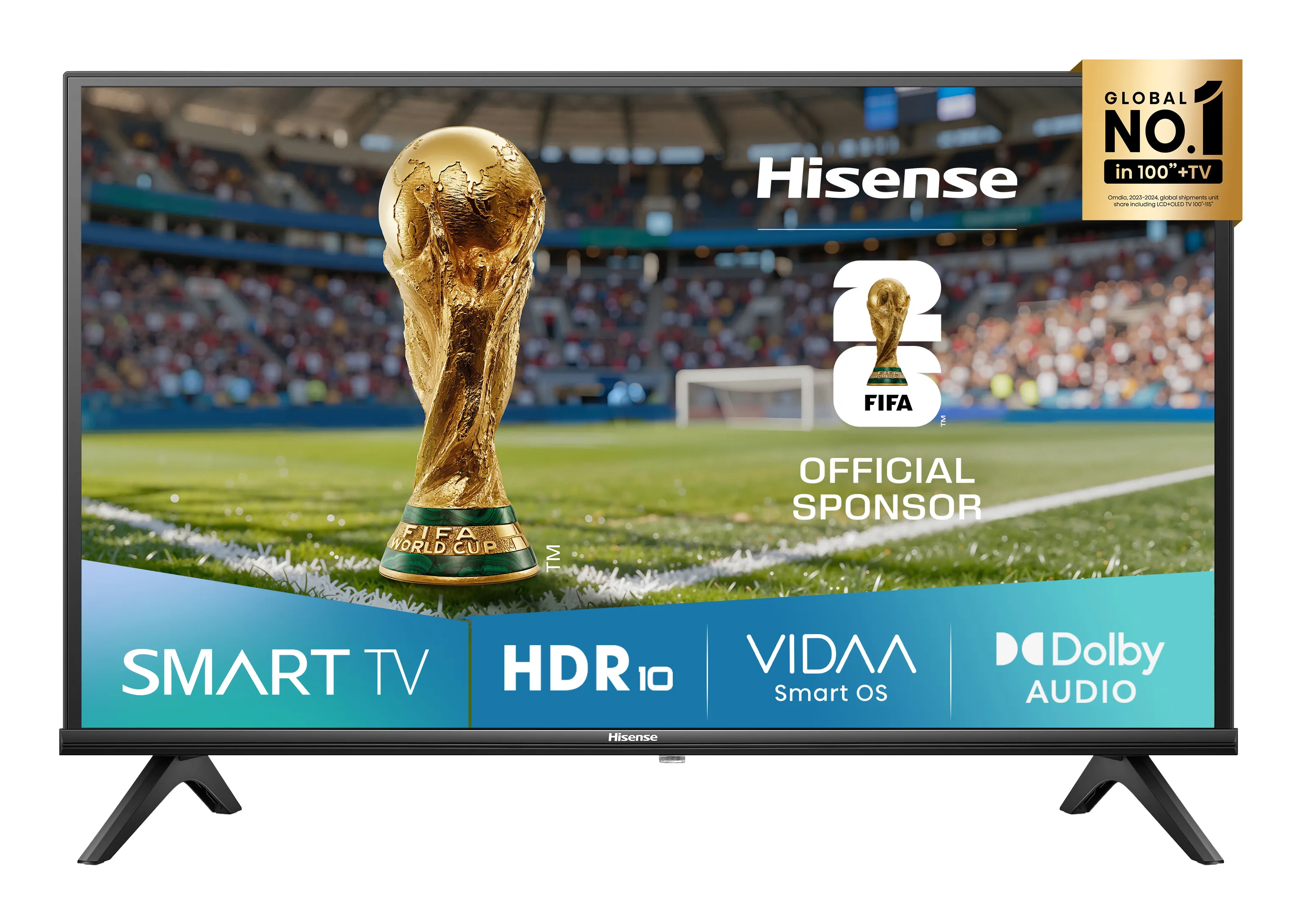 Hisense 32A4Q 32" HD LED VIDAA TV, 60 Hz, HDR10