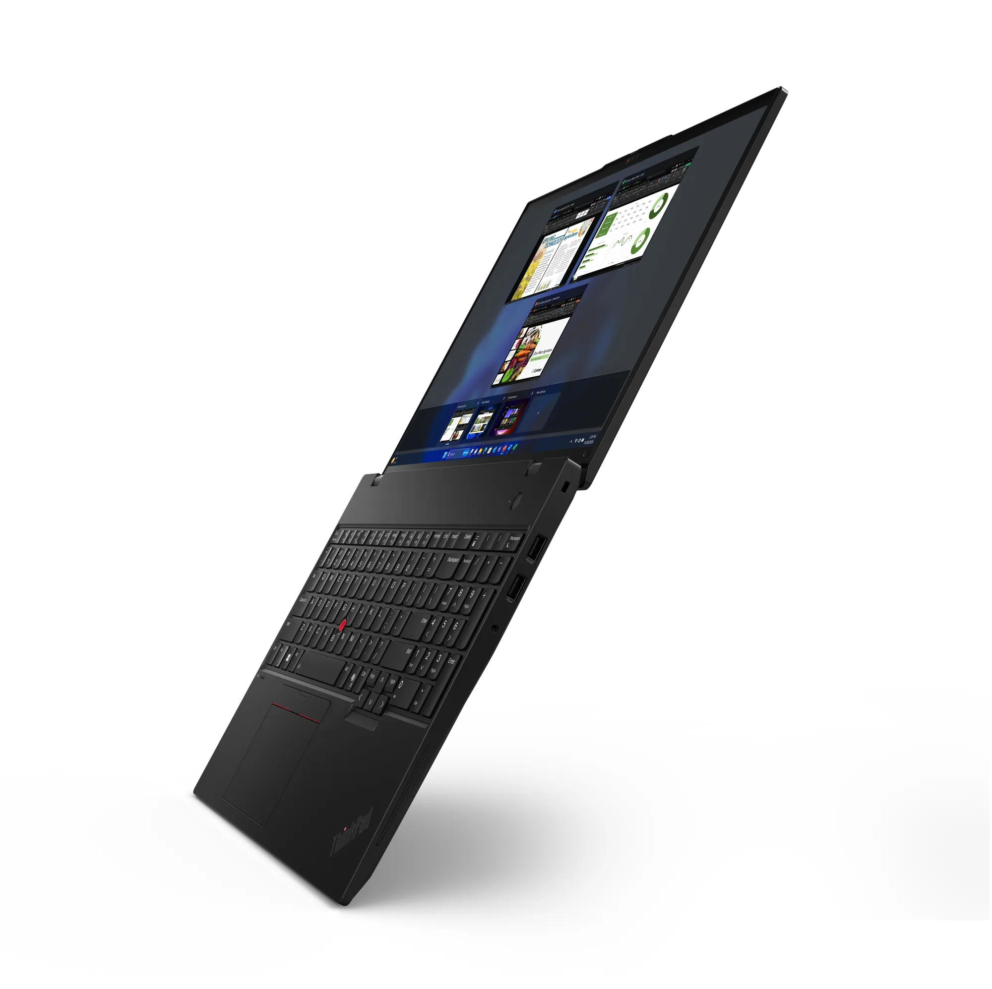 Lenovo L16 G1 16&quot; WUXGA, Intel Core Ultra 5 125U, 16GB RAM, 512GB SSD, Win 11 Pro - b&auml;rbar, Svart