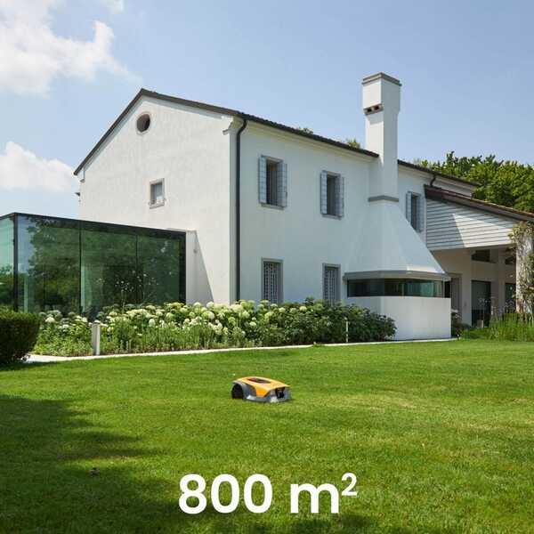 STIGA A 8v, RTK, GPS, 800 m&sup2; robotgr&auml;sklippare