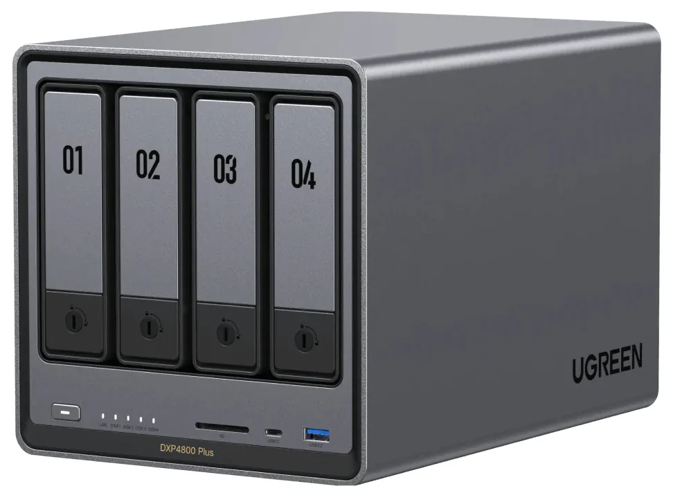 UGREEN NASync DXP4800 Plus - N&auml;tverkslagringsenhet