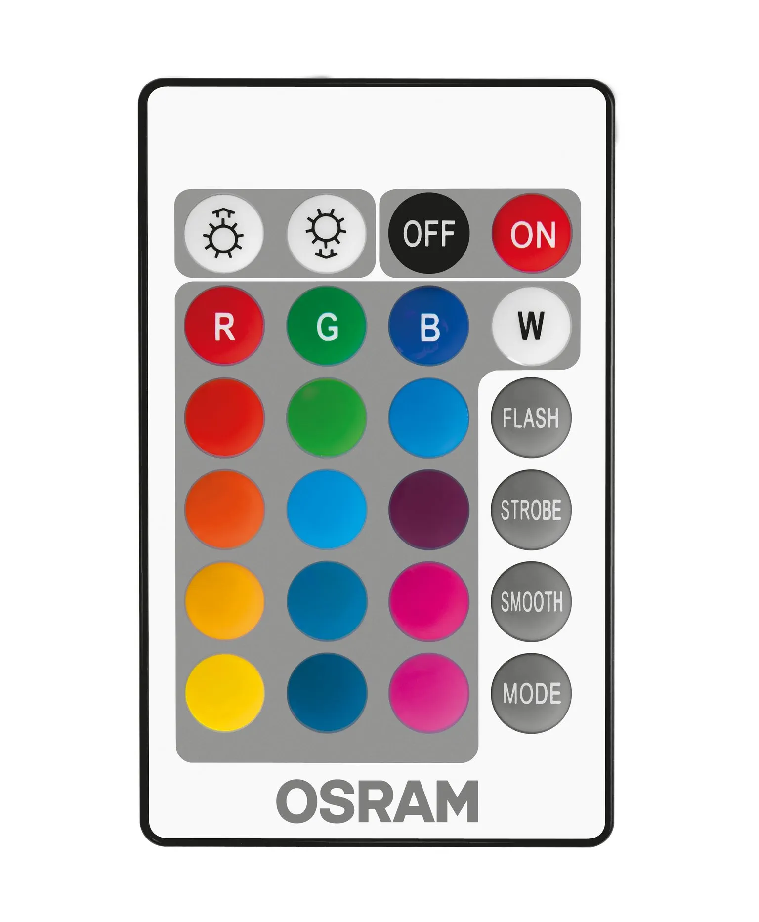 OSRAM LED STAR+ RGBW Globe 9.7 W E27 806 lm frosted white dimmable with remote control