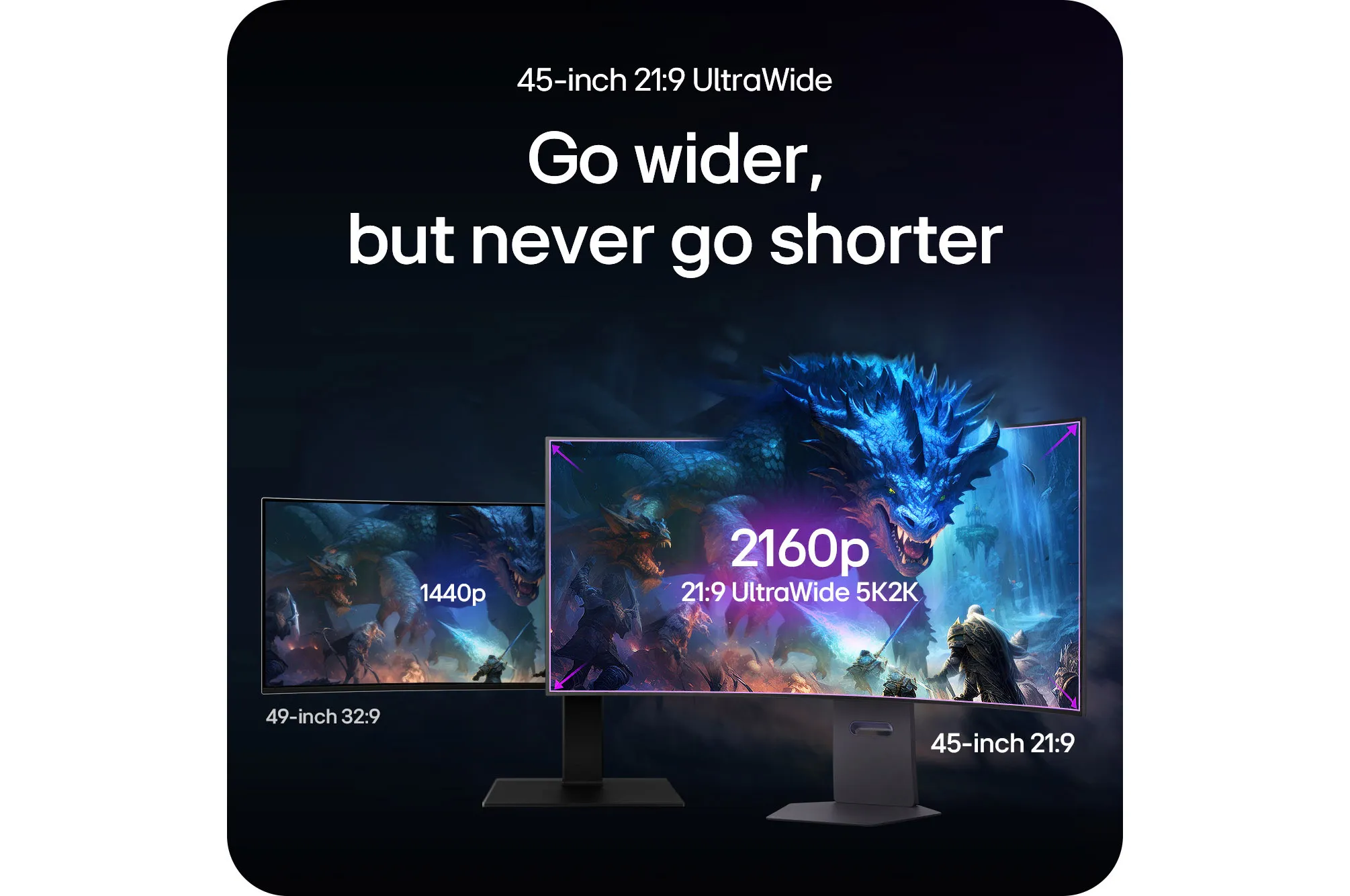 LG UltraGear 45GX950A-B 45" 5120 x 2160, OLED Curved Gaming Monitor with USB-C hub