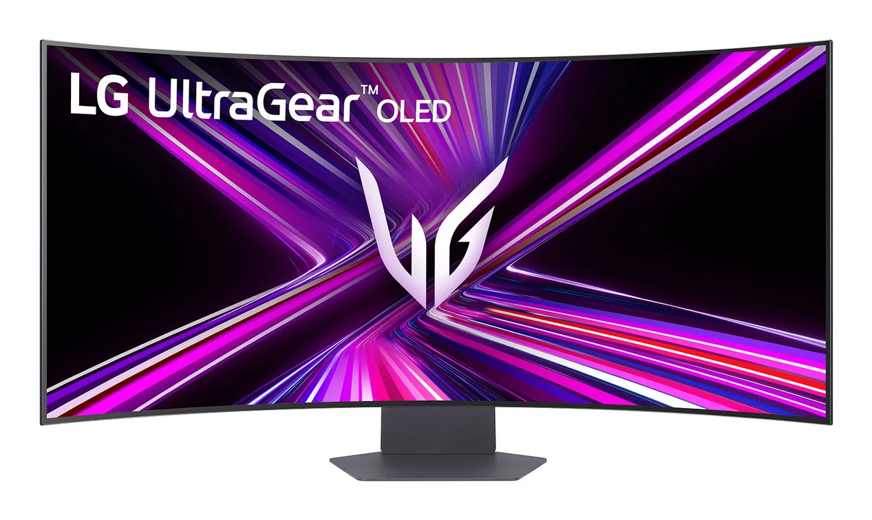 LG UltraGear 45GX950A-B 45" 5120 x 2160, OLED Curved Gaming Monitor with USB-C hub