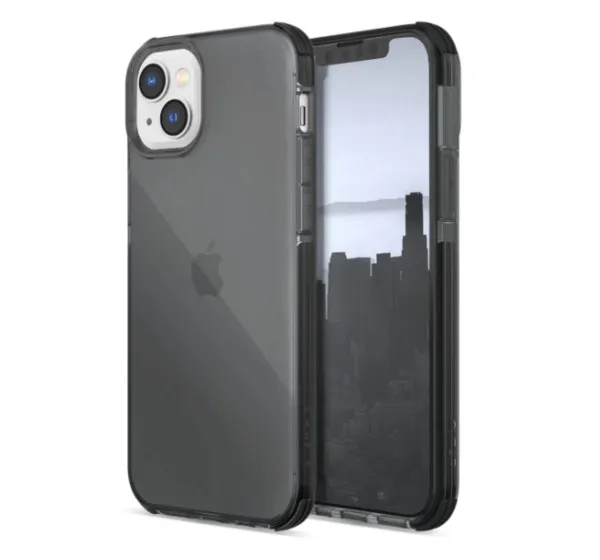 Raptic Clear Case iPhone 14 Grey