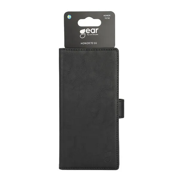 GEAR Wallet, Honor 70 - Wallet Case, Black