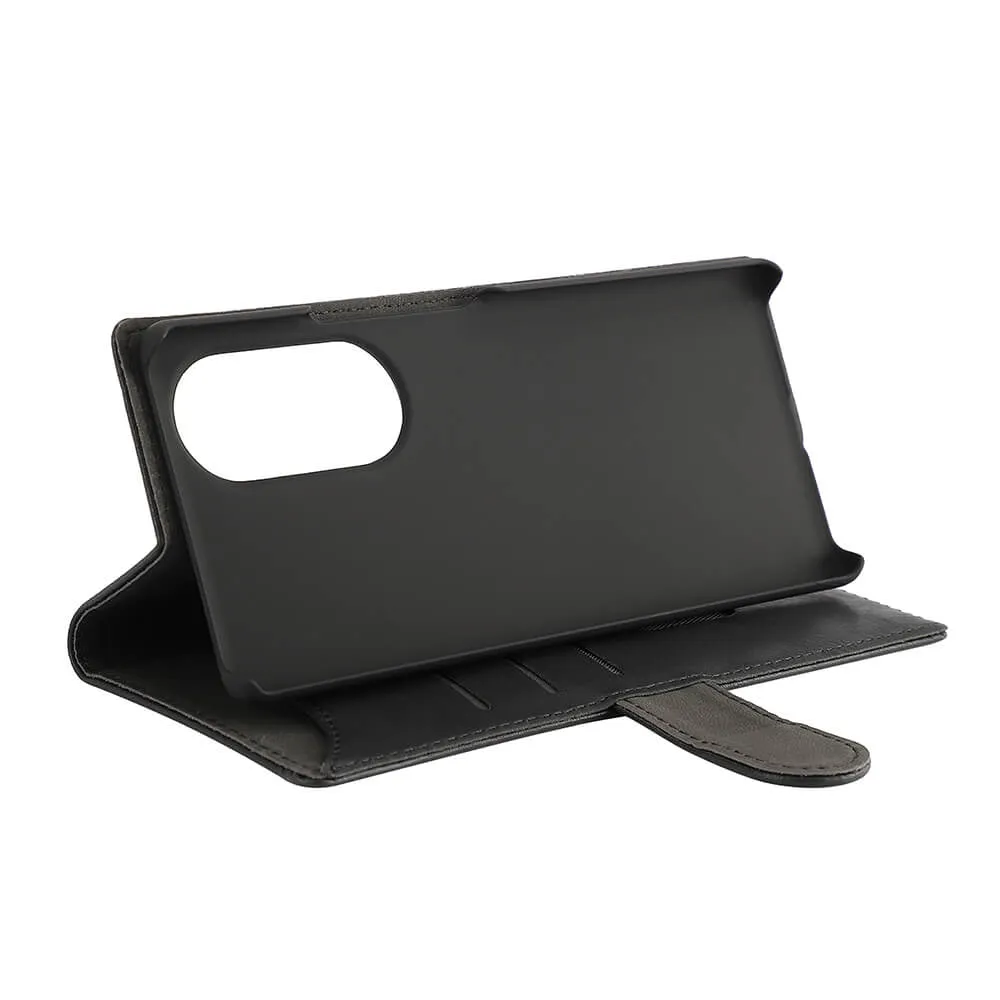 GEAR Wallet, Honor 70 - Wallet Case, Black
