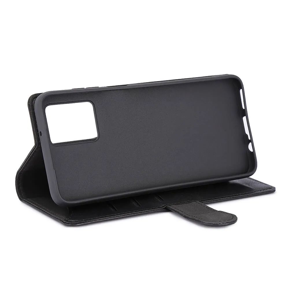 GEAR Wallet, Moto G53 -lompakkokotelo, Musta