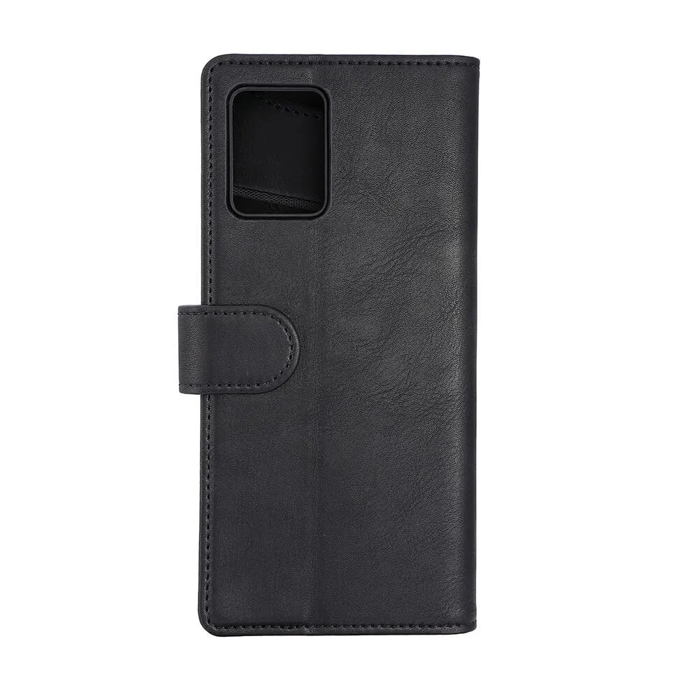 GEAR Wallet, Moto G53 -lompakkokotelo, Musta
