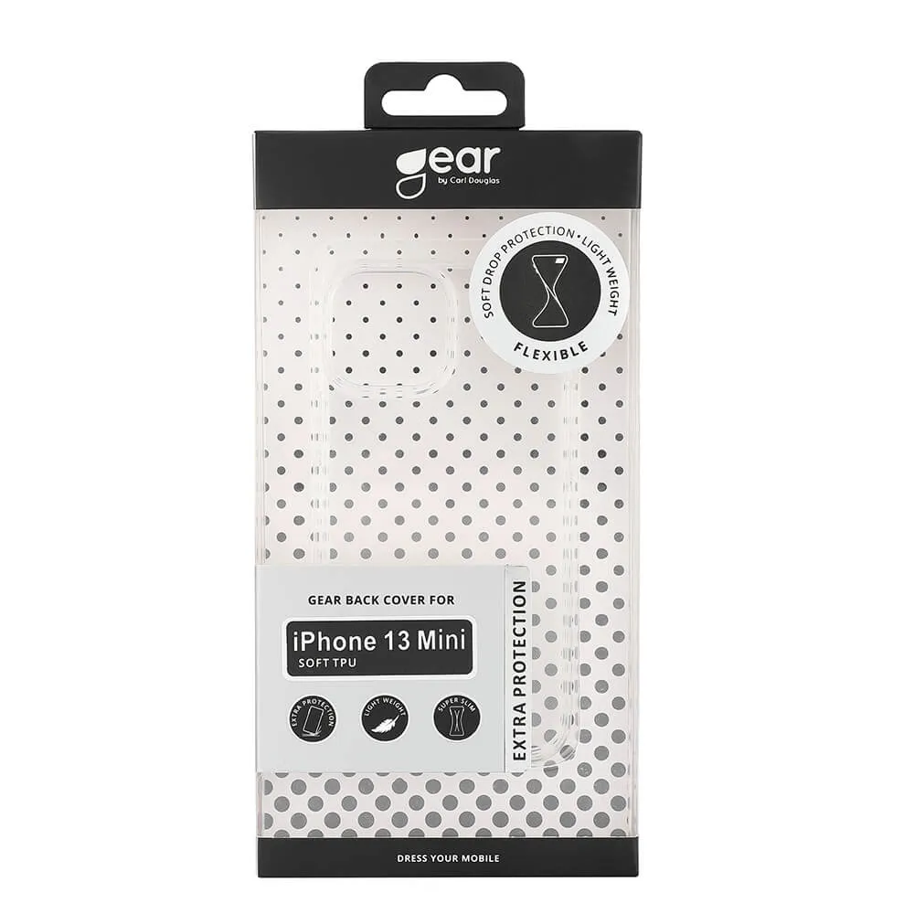 GEAR TPU, iPhone 13 mini - Case, Transparent