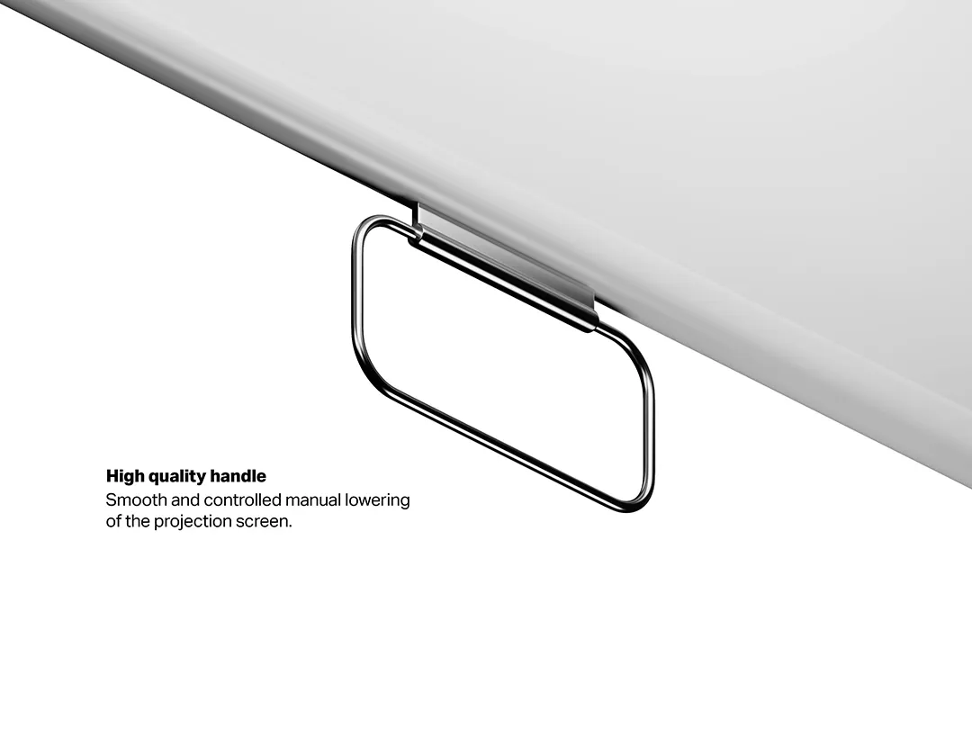 Multibrackets M Manual Self-lock Projection Screen Deluxe - Heijastusn&auml;ytt&ouml; - kattoon asennettava - 112 tuuma (284 cm) - 1:1 - Matte White - valkoinen